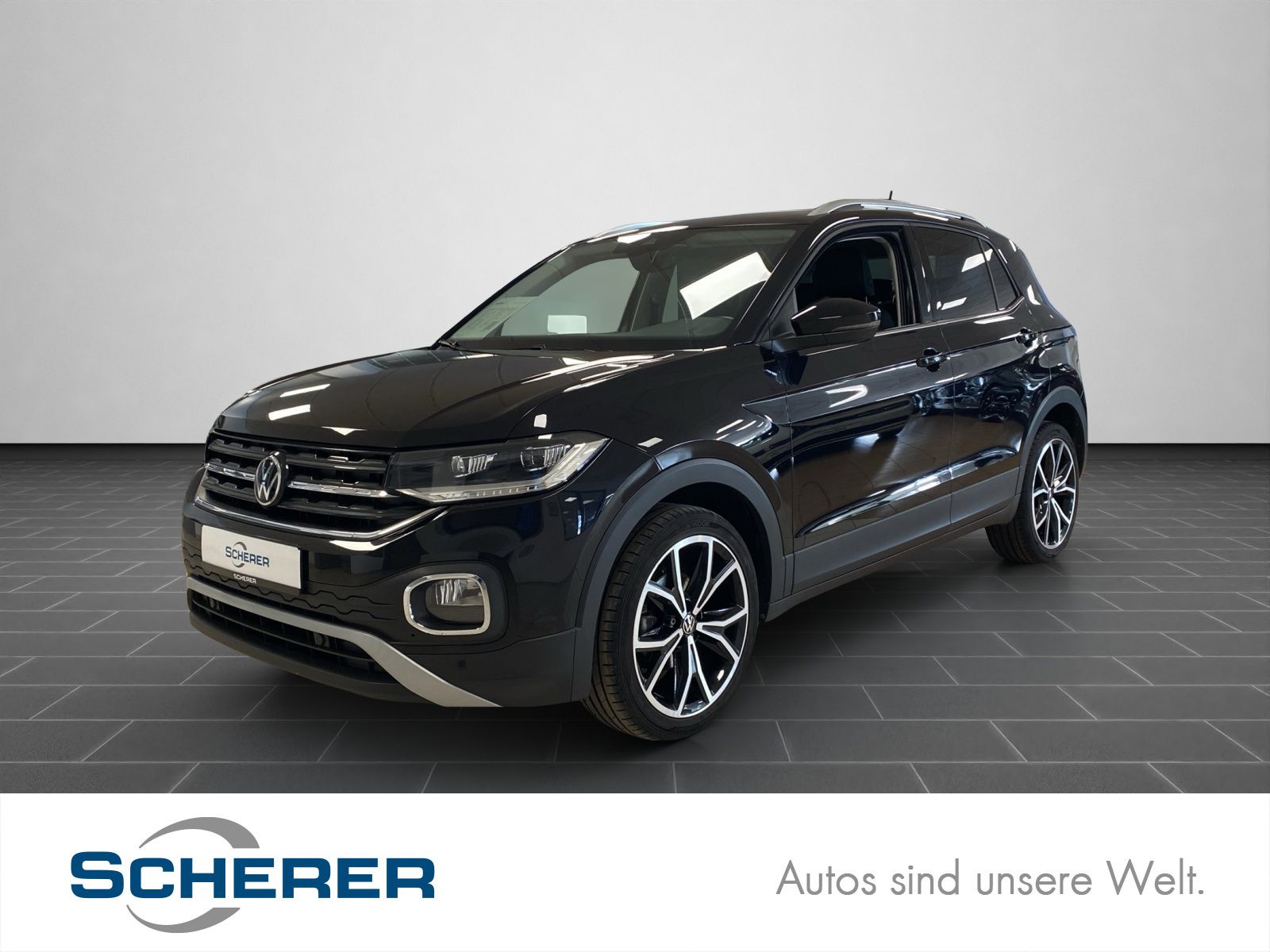 Volkswagen T-Cross 1.0 TSI Style NAVI ACC RearView 18" blac