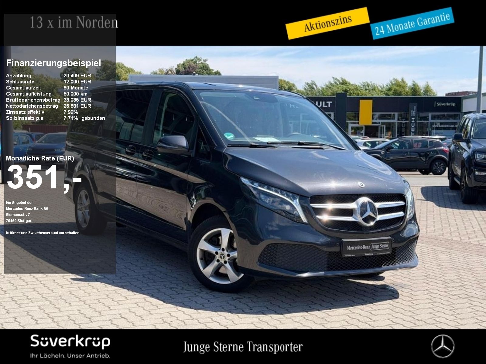 Mercedes-Benz V 250 LED/NAV/KLIMA/7 SITZE/KAMERA/SHZ KAMERA