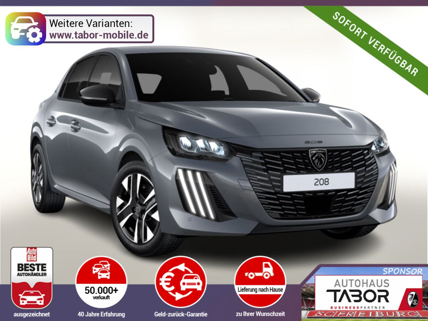 Peugeot 208 Hybrid Allure NAV 360° 2x PDC CarP LED PrivG