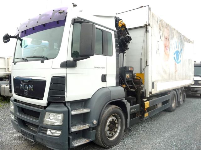 MAN TGS 26.400 6x2 Pritsche Kran