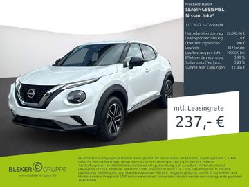Nissan Juke 1.0 DIG-T N-Connecta