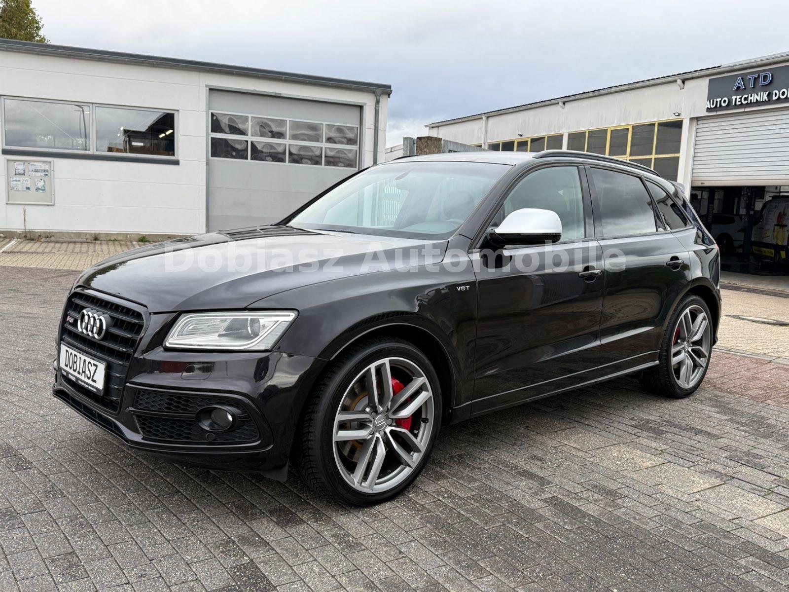 Audi SQ5 Competition 3.0 BiTDI 326 ch – Quattro – B&O – Cuir losanges – Jantes 21" – 188 458 km