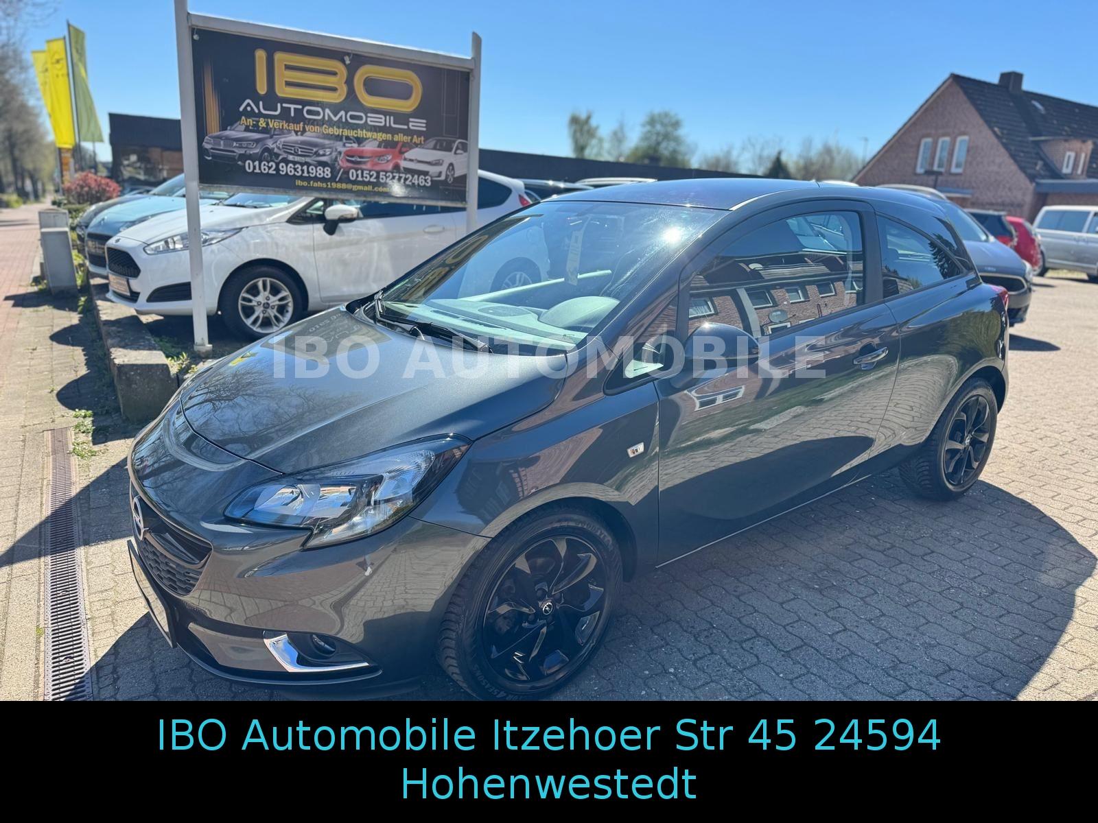 Opel Corsa E Color Edition +GJR+Alu+Klima+HU/AU NEU