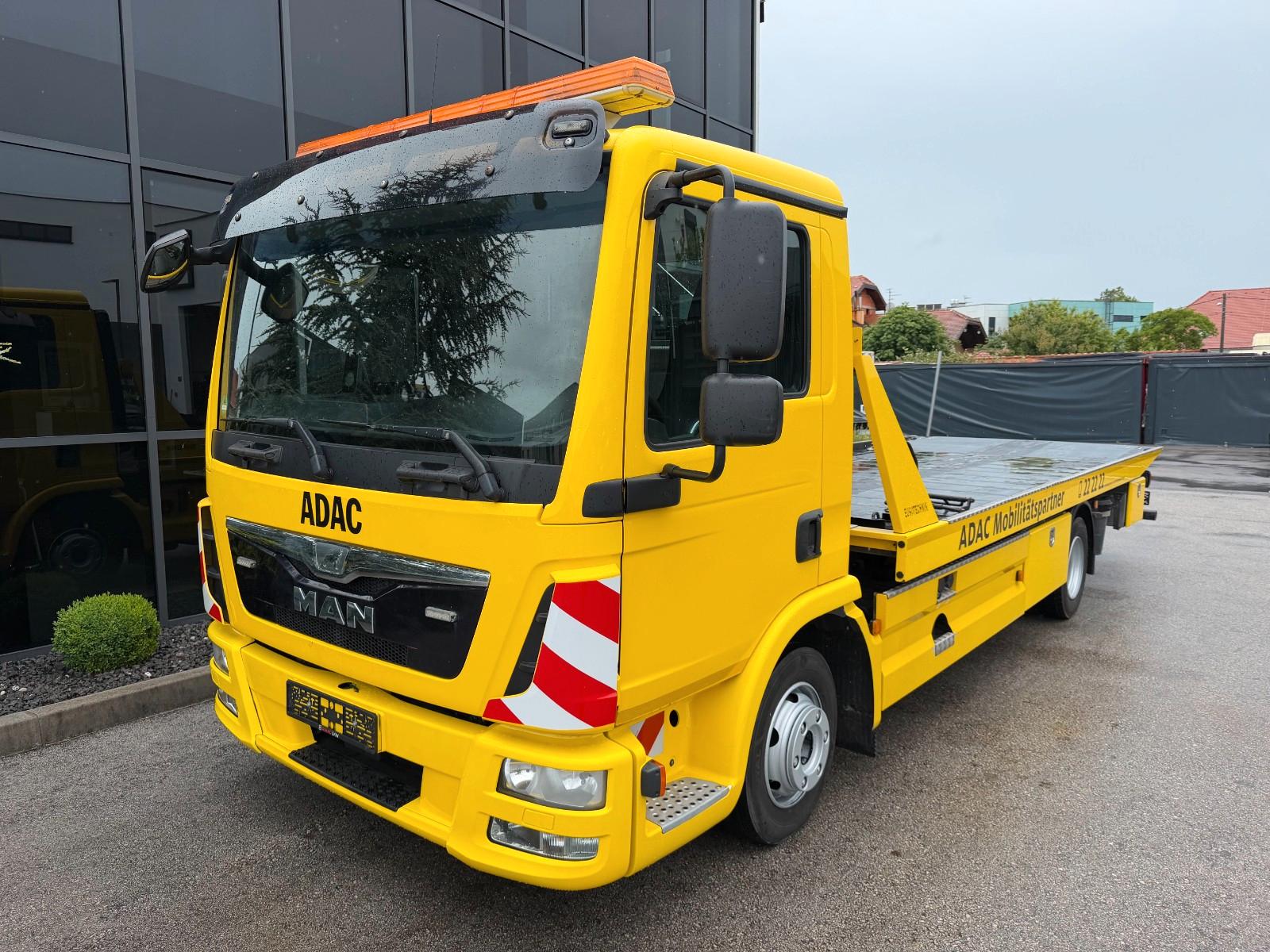 MAN TGL 8.180 EUROTECHNIK PLATEAO + BRILLE