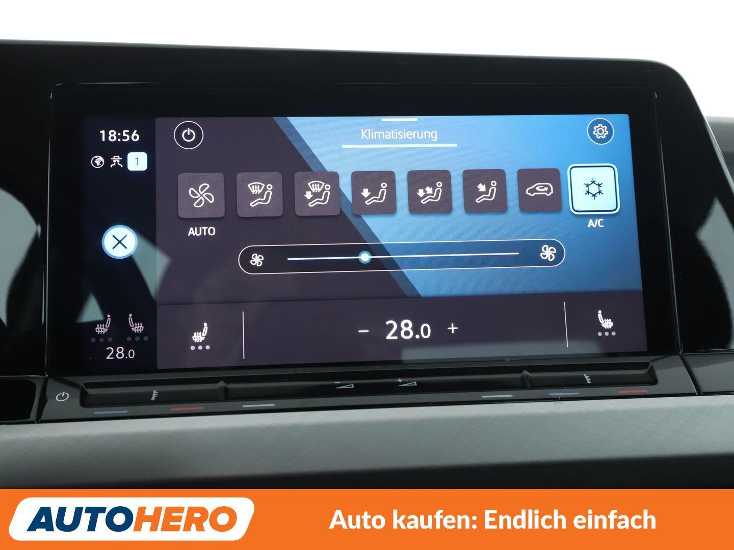 Volkswagen Golf VIII 2.0 TDI Life Aut.*NAVI*VC*LED*ACC*CAM*, миниатюра 21
