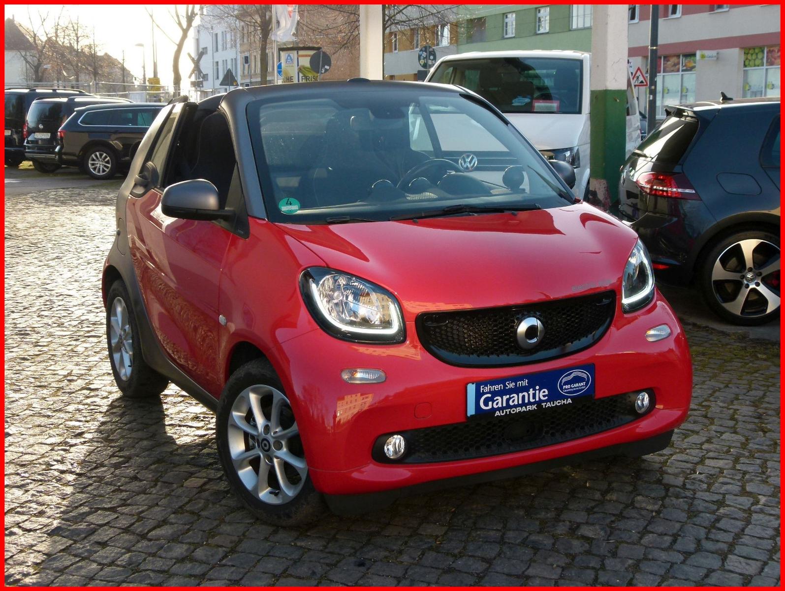 Smart ForTwo electric Cabrio PDC Shz TÜV NEU +GARANTIE
