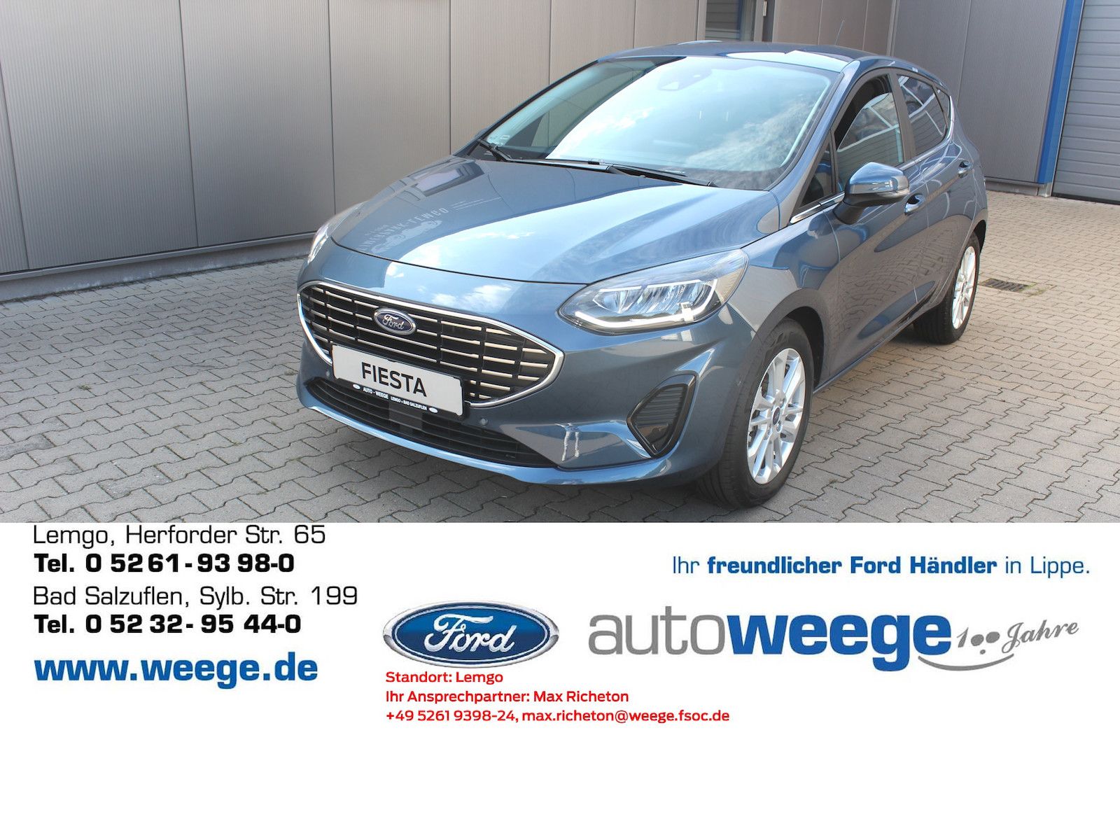 Fahrzeugabbildung Ford Fiesta Titanium