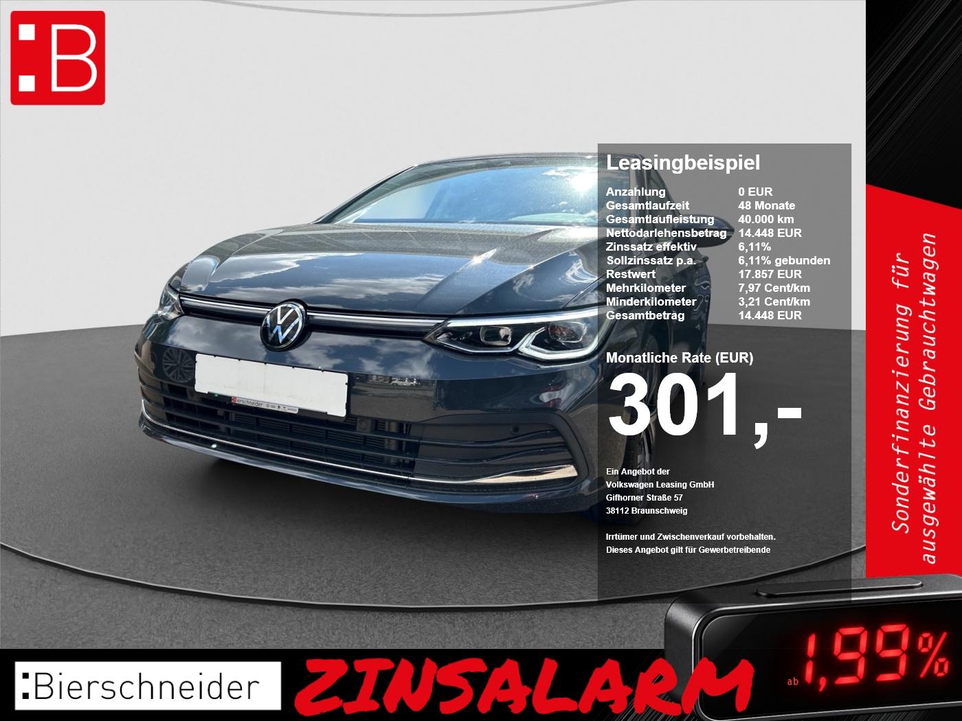 Volkswagen Golf 2.0 TSI DSG Style KAM APP ACC LED PLUS DAB+