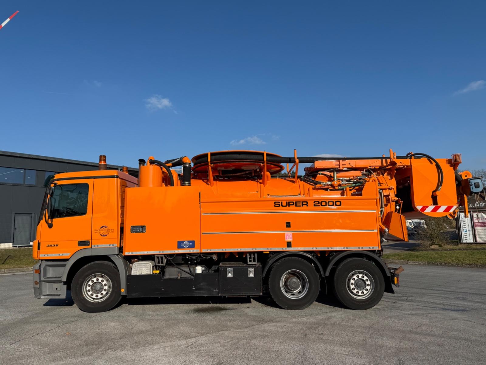 Mercedes-Benz Actros 2536  Wiedemann Super 2000, Recycler