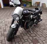 Triumph Speed Twin 1200, Jet Black, Silver Flyscreen  - Triumph Speed Twin