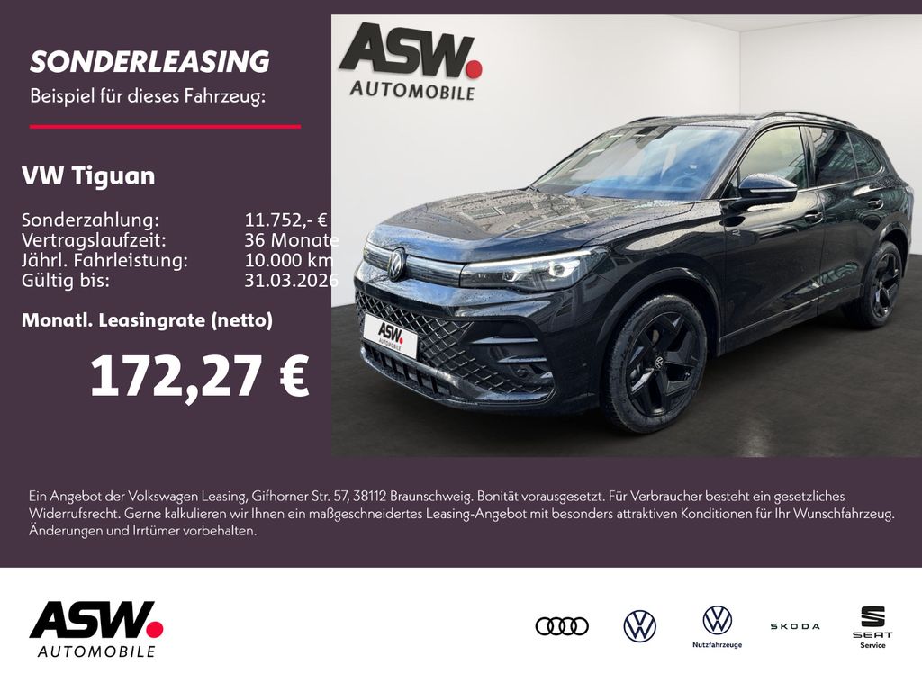 Volkswagen Tiguan R-Line 1.5 eTSI OPF 110 kW (150 PS) DSG