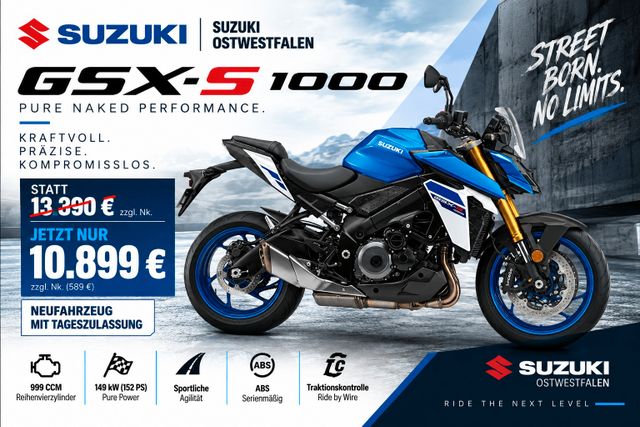 Suzuki GSX-S 1000 *AKTION 2026*