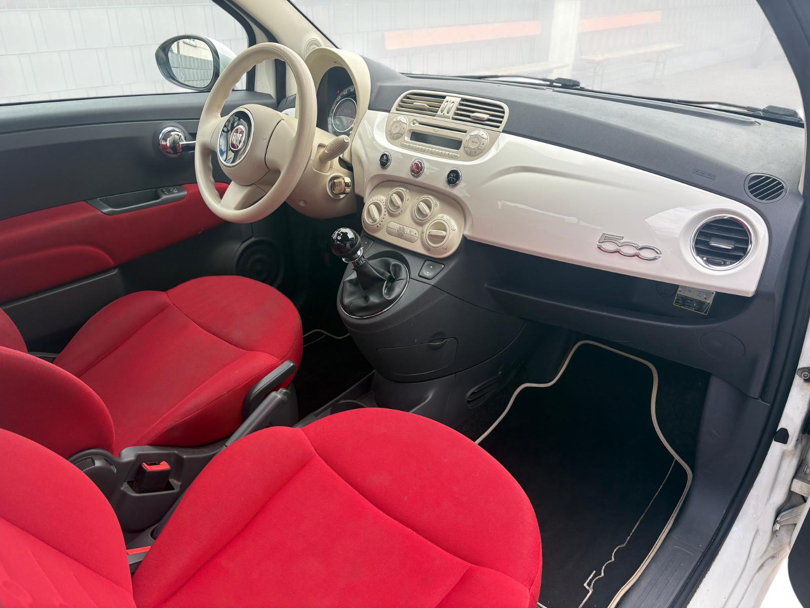 Fiat 500 1.2 8V 2.Hand/Allwetter/Einparkhilfe/Service