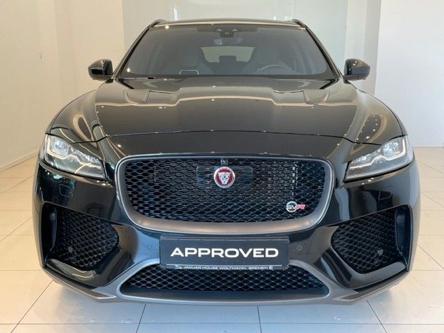 Fahrzeugabbildung Jaguar F-PACE P550 SVR AWD Panoramadach AHK elk. & 22"