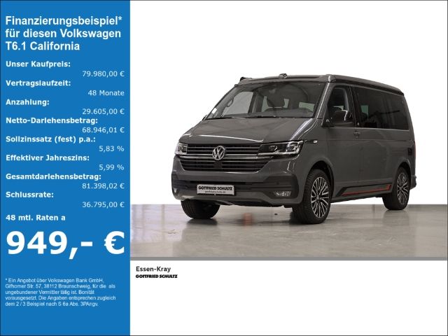 Volkswagen T6.1 California Ocean Edition 110kW DSG