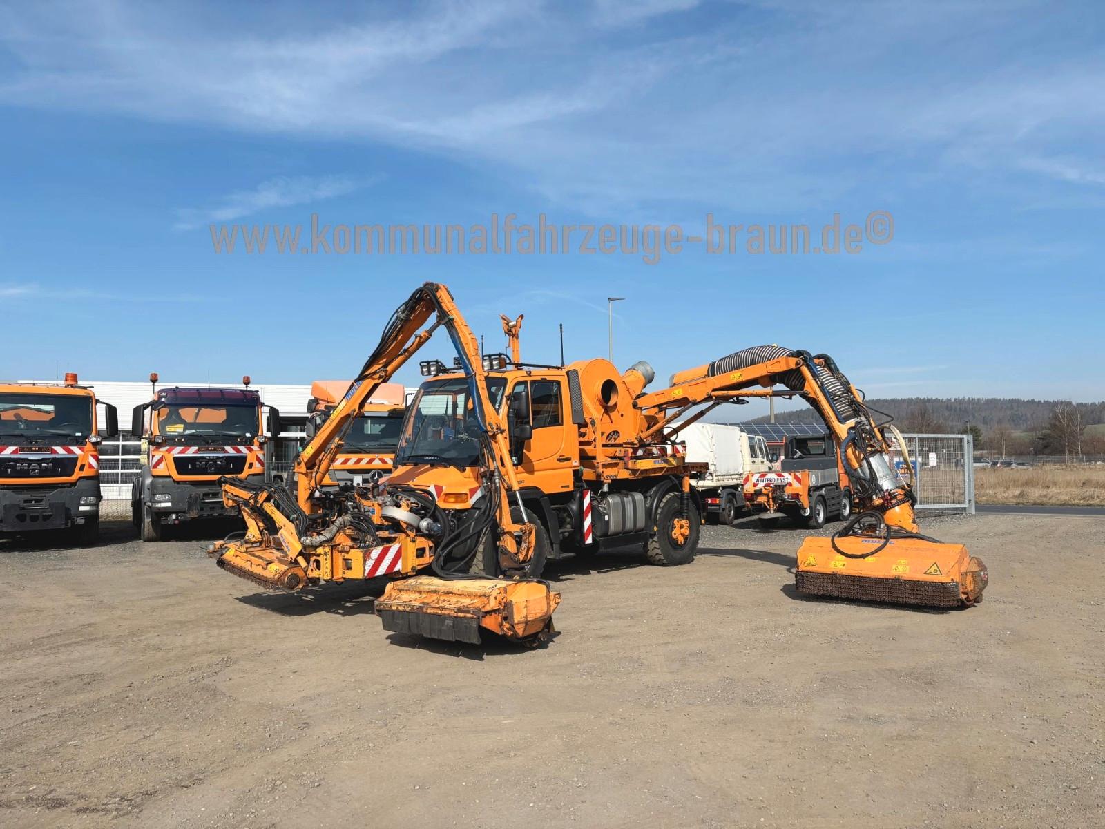 Unimog U500 210 KW Hydrostat*Variopilot*Mulag MKM 700