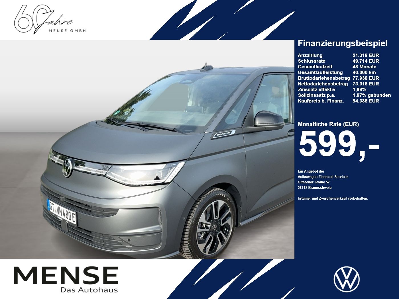 Volkswagen Multivan T7 Generation 1.5 eHybrid 4M 130kW DSG