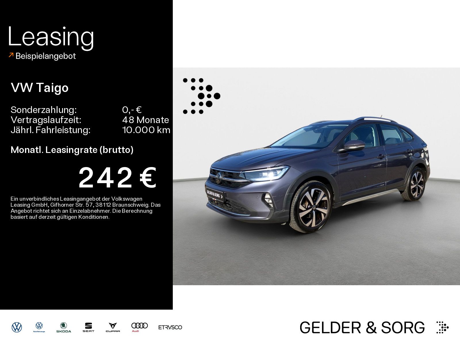 Volkswagen Taigo Style 1.0 TSI Matrix*RFK*ACC*CarPlay*DAB+