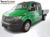 Volkswagen T6.1 DoKa Pritsche 2.0 TDI NAVI - Volkswagen grün