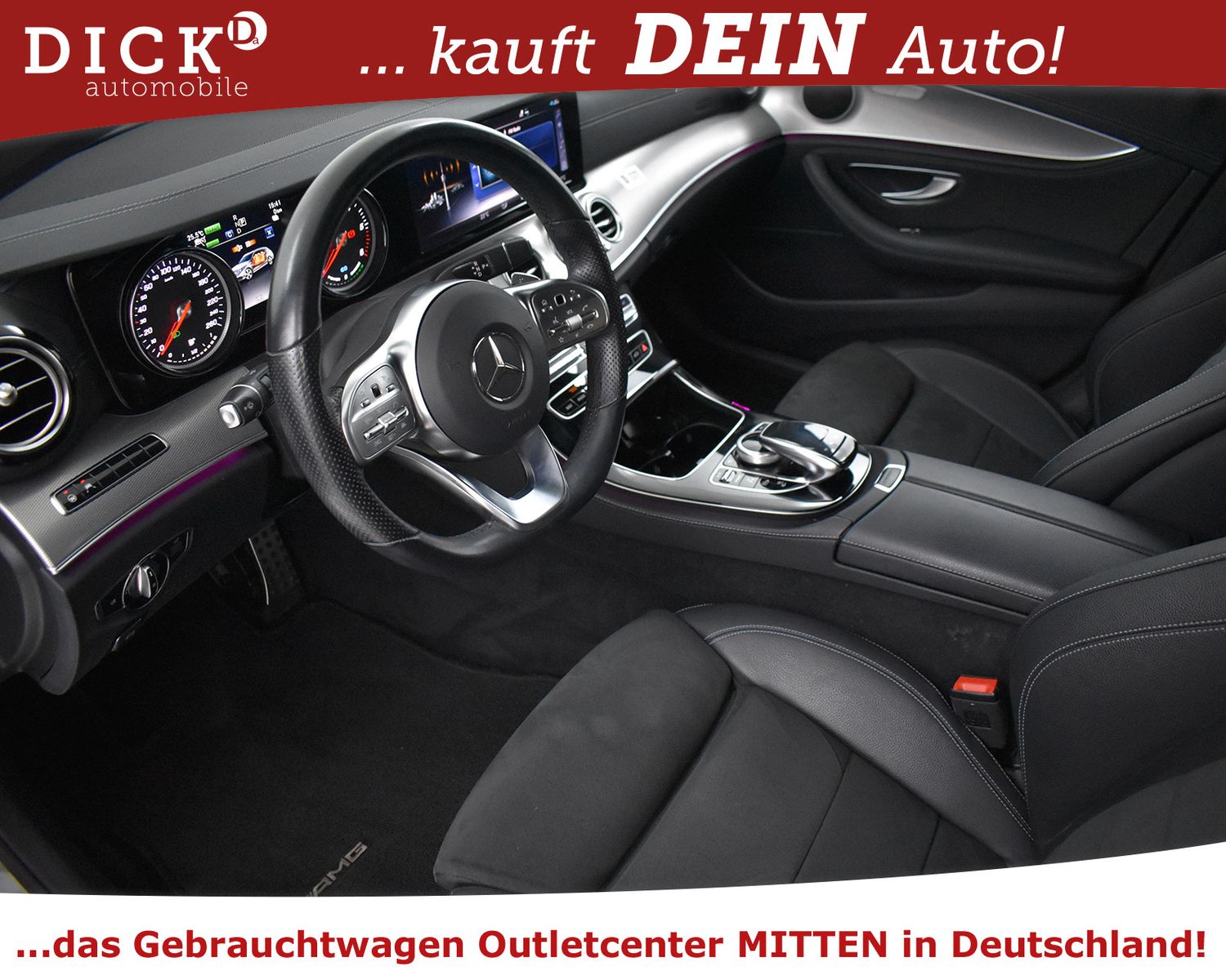 MERCEDES-BENZ E300de T 2X AMG Line HEAD+AHK+KAM+STANDHZ+COMAND - Image 10