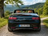 Mercedes-Benz wunderschönes Mercedes 560 Cabrio metallic grün - : Grün, Metallic