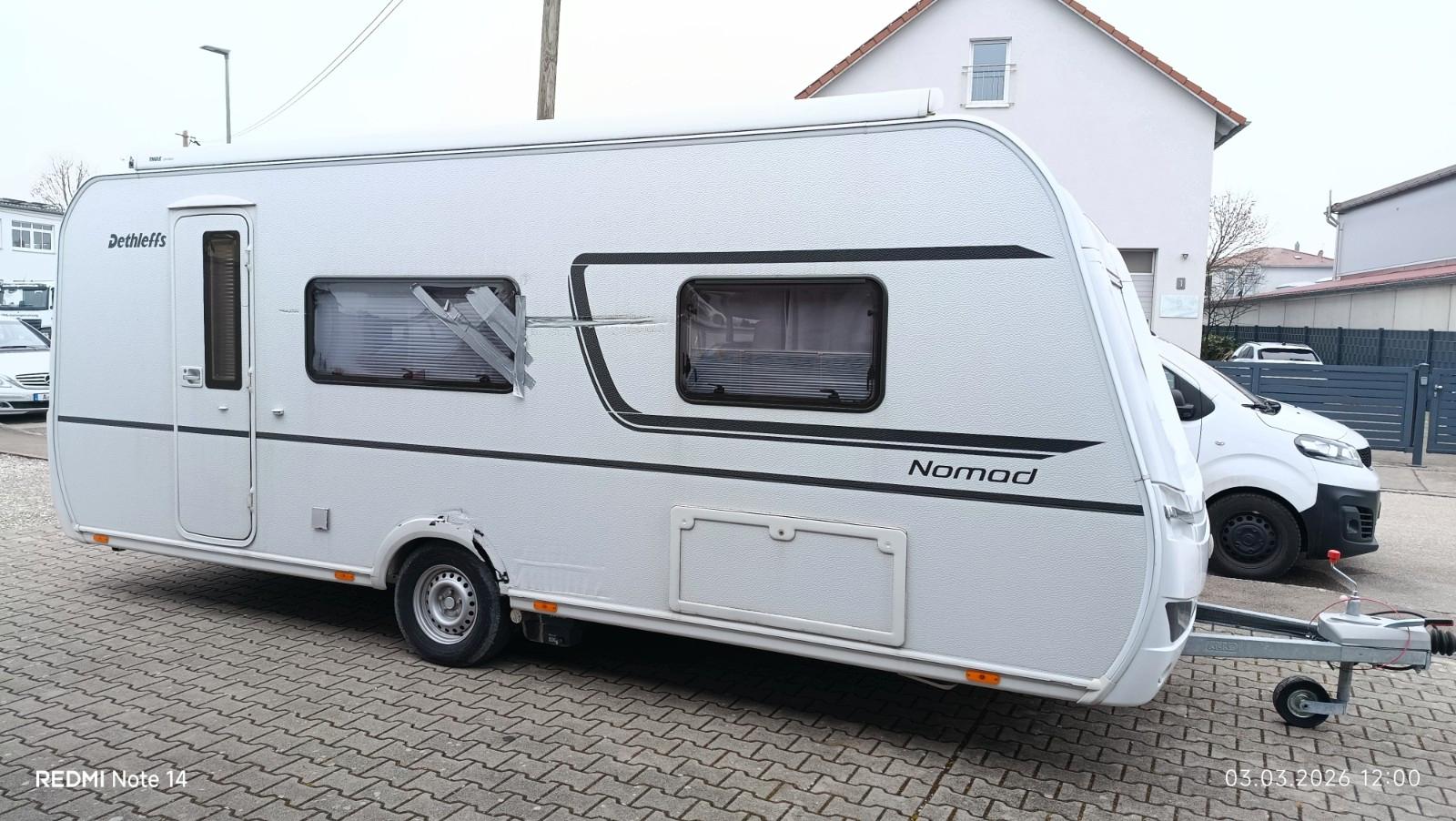 Dethleffs Nomad 520 ELT EZ23 Streifschaden Mover