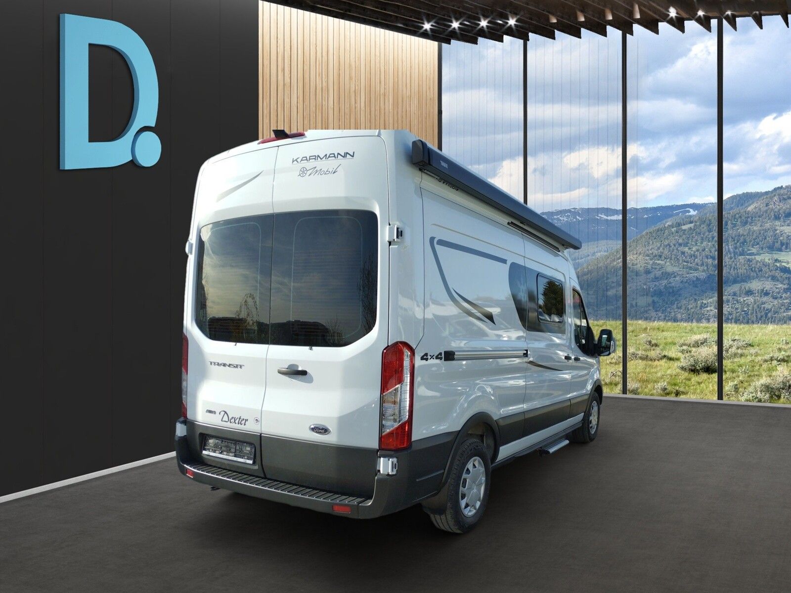 Fahrzeugabbildung Karmann Dexter 4x4 DE 560 AW Markise, Rückfahrkamera