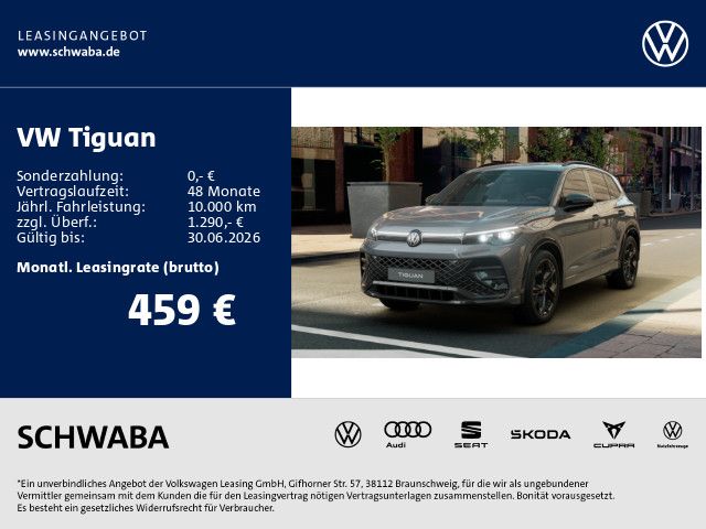 Tiguan R-Line 2,0l TSI 4M 150kW DSG *AHK*IQ*NAV*