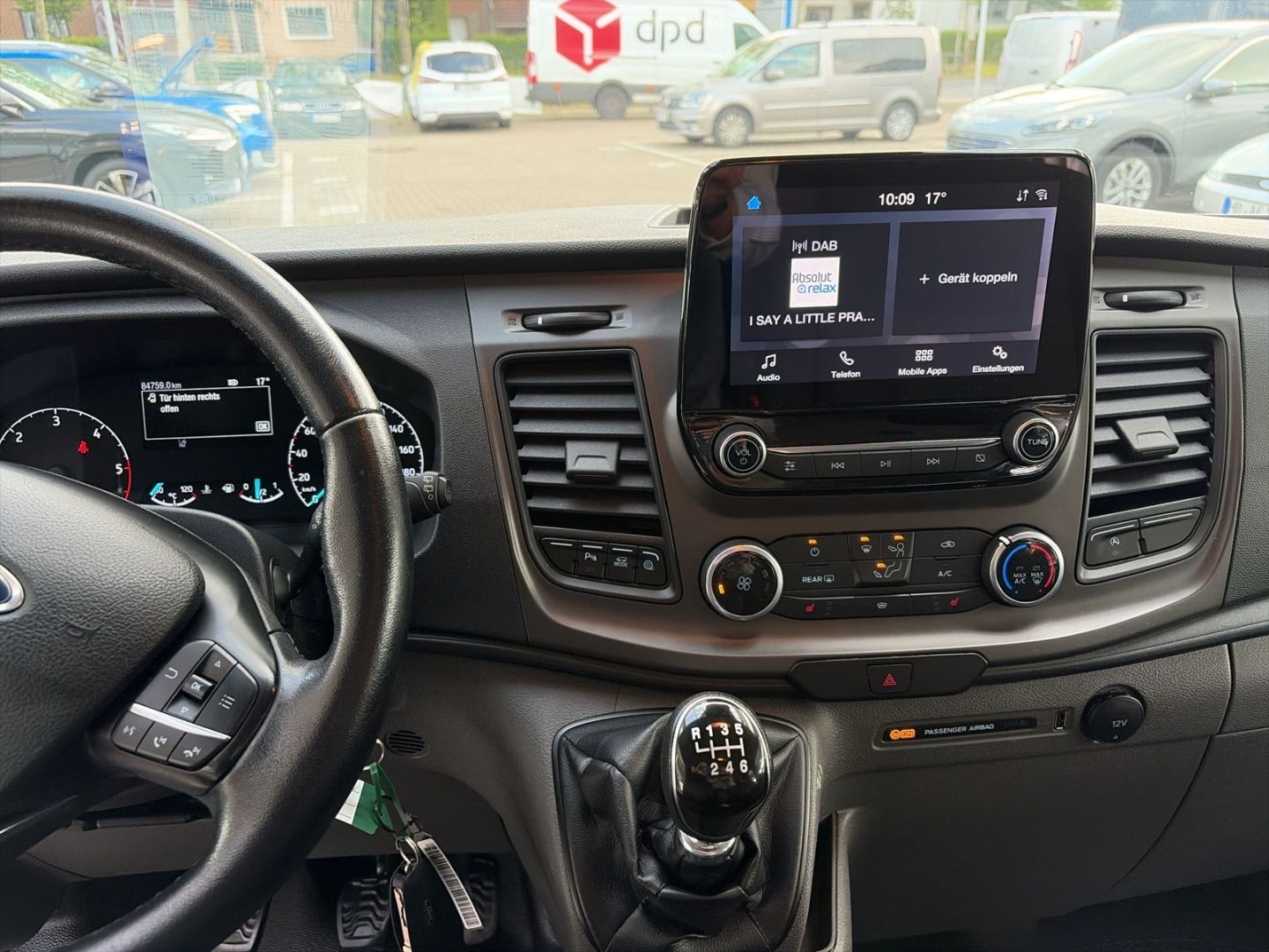 Fahrzeugabbildung Ford Tourneo Custom Kombi 320 L1 Trend Kurvenlicht DA