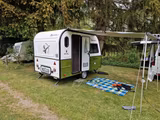 Andere Stylischer Mini-Wohnwagen Ares Luna für 4 Pers. - Mini Wohnwagen: Kleiner Caravan