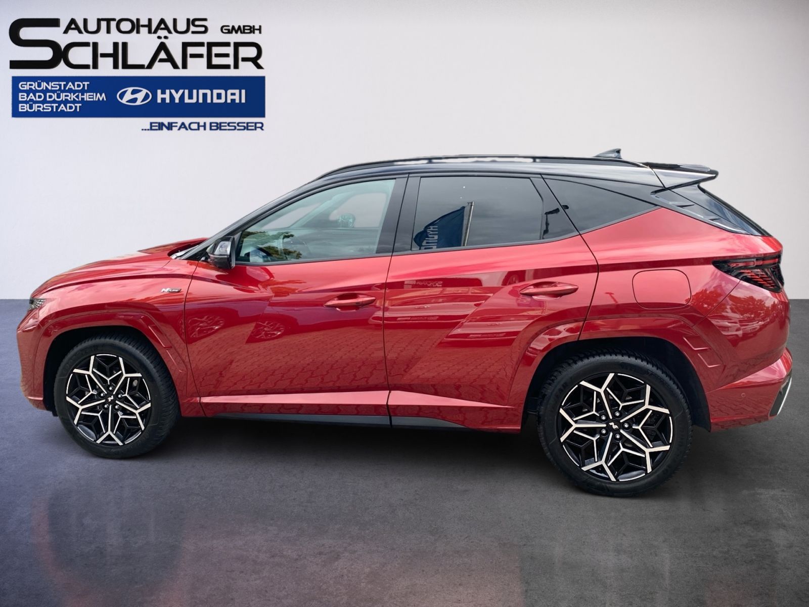 Fahrzeugabbildung Hyundai TUCSON 1.6 T-GDI N Line Hybrid ECS Sitz Assi
