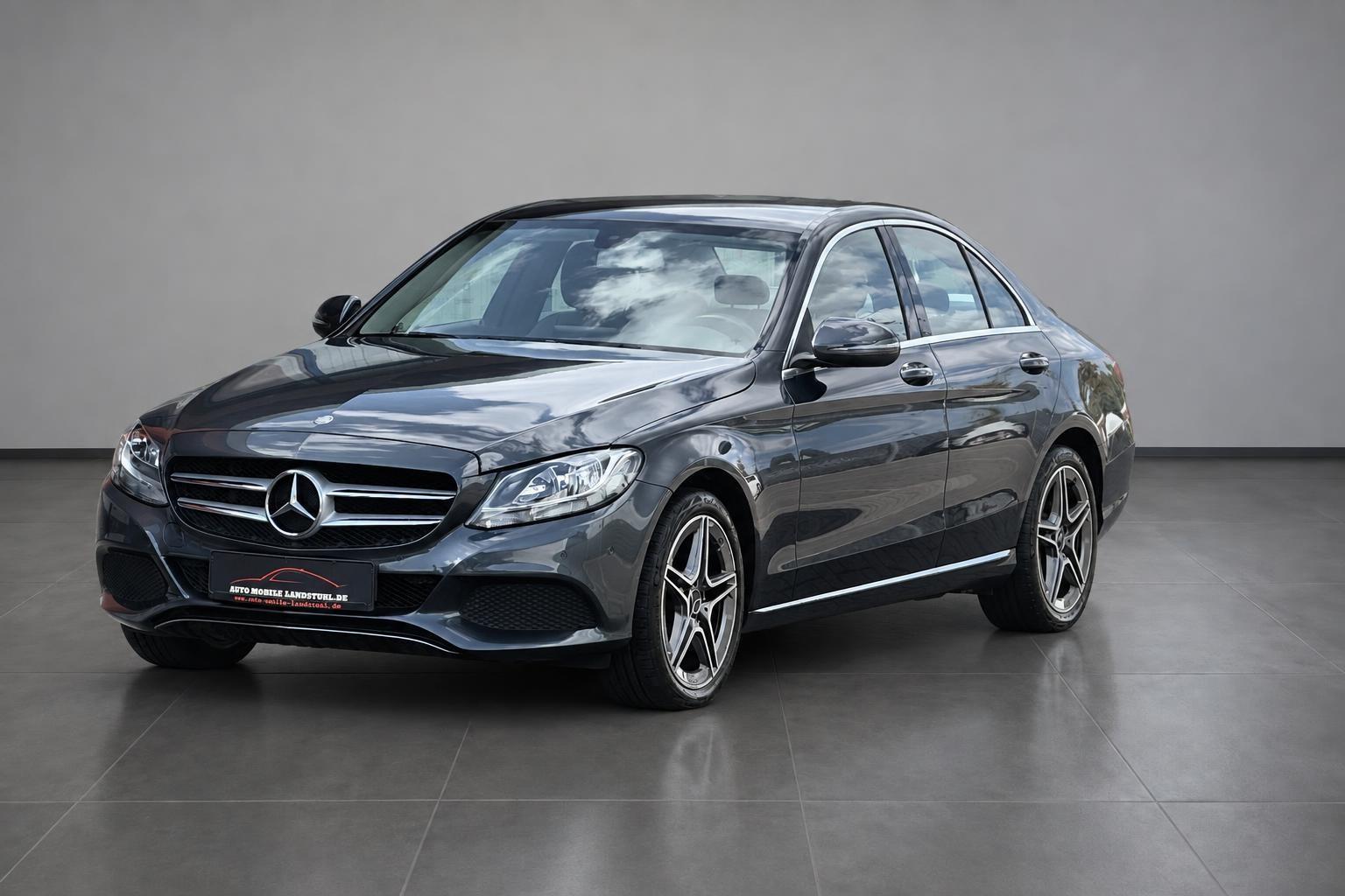 Mercedes-Benz C 180*AMG*LED*NAVI*LEDER*TEMPOMAT*SITZHZ*PDC*18"