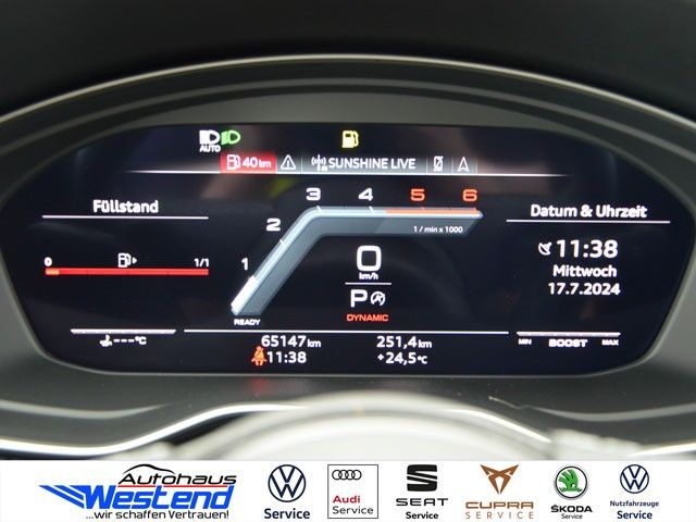 Fahrzeugabbildung Audi S4 Avant 55 TDI 251kW qu. Matrix B&O AHK Navi