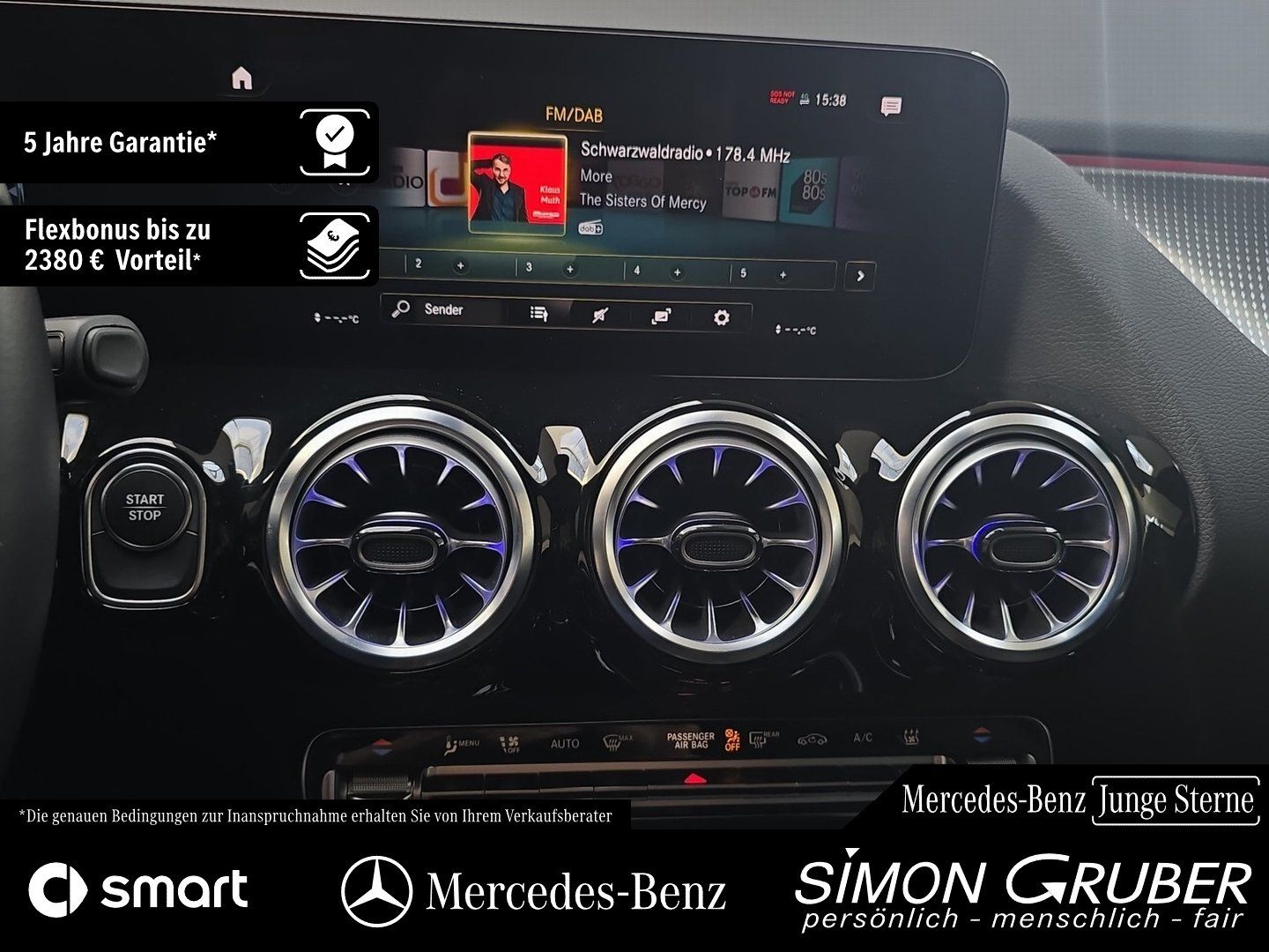 Fahrzeugabbildung Mercedes-Benz EQA 300 4M Progressive Ambi Kamera LED AMG