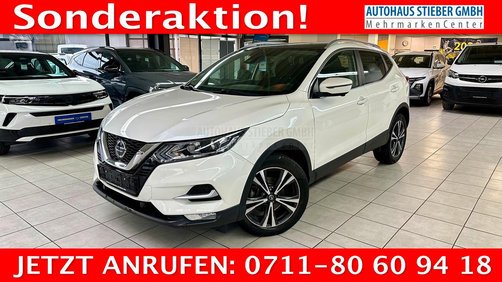 Nissan Qashqai 360°KAM+PANO+NAVI+SHZ 116 kW (158 PS)...