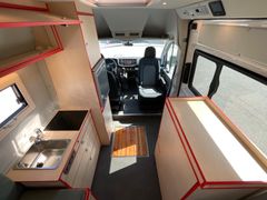 Volkswagen Behl Mobile Crafter |Einzelbetten/Rundsitzgruppe