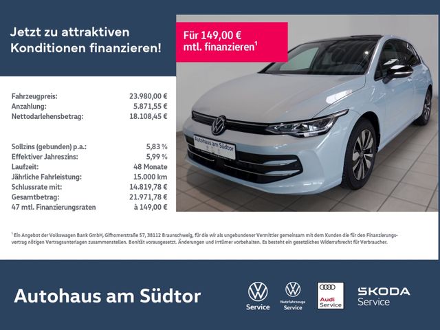 Volkswagen Golf VIII GOAL 1.5 TSI | LED PDC ACC Navi App