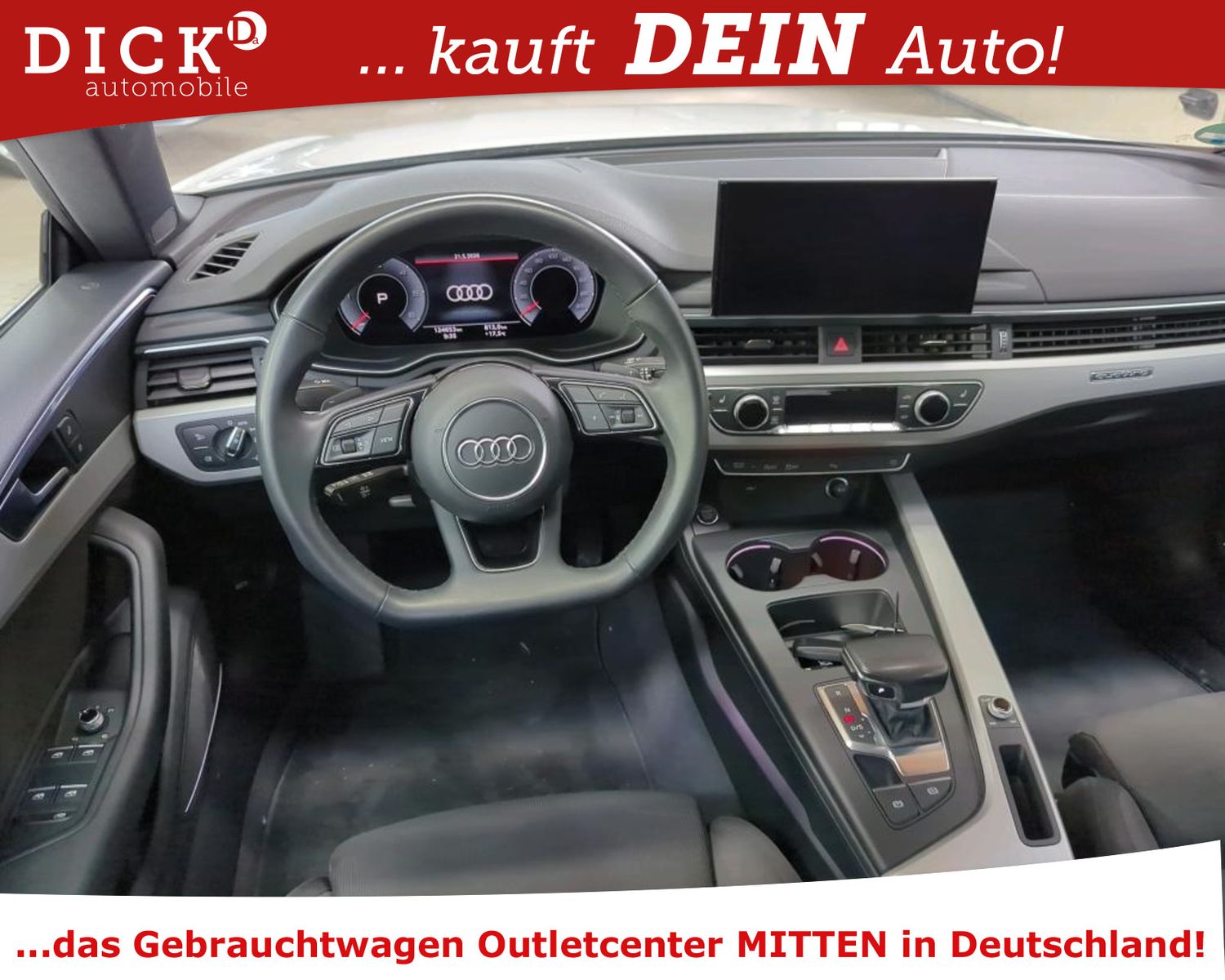 Fahrzeugabbildung Audi A5 SB 40d Quatt S Line LED/NAVI/PANO/B&O/SHZ/19"