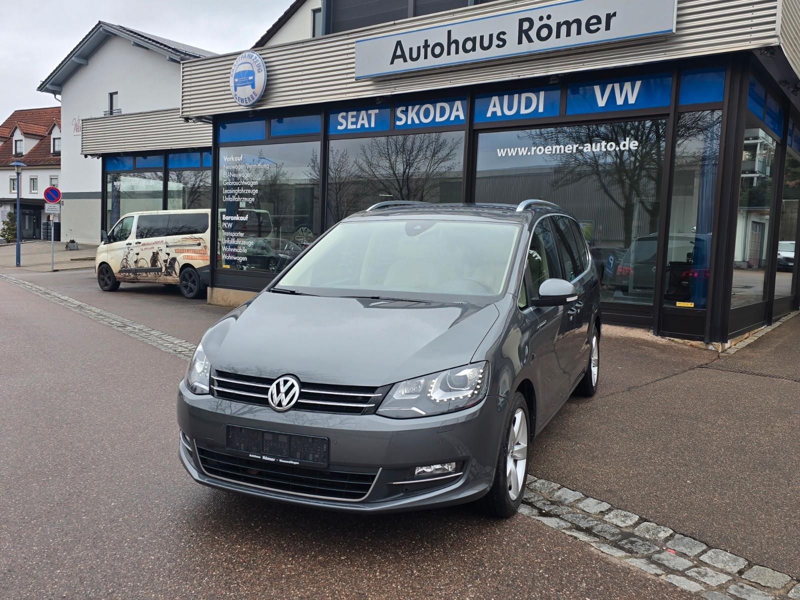 Volkswagen Sharan 2.0 TDI Highline Xenon Standheizung Leder