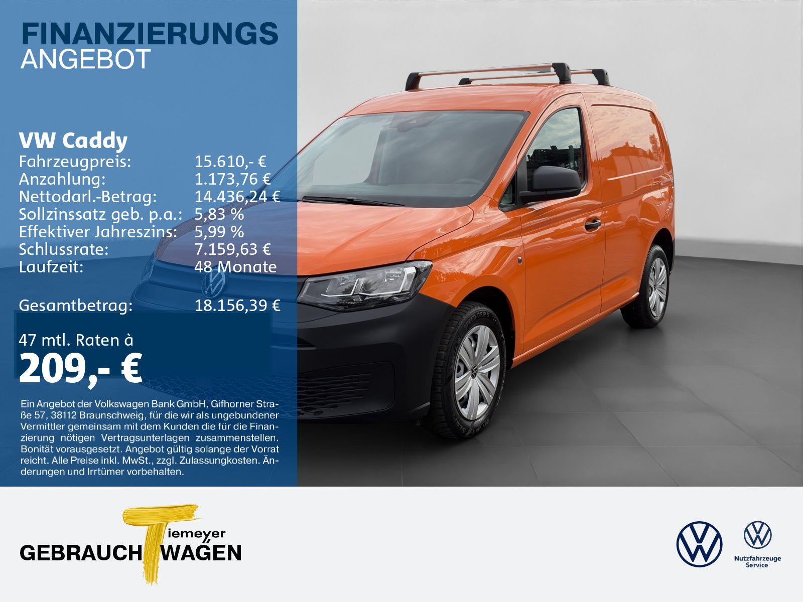 Volkswagen Caddy Cargo TSI CLIMATRONIC SITZHEIZ