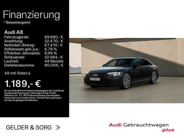 Audi A8 50 TDI qu. S line B&O*Pano*HuD*21Z*4S*Massage