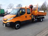 Iveco 70 C 18 DoKa/Kipper/Palfinger Kran/Greifer/2xAHK - Greifer