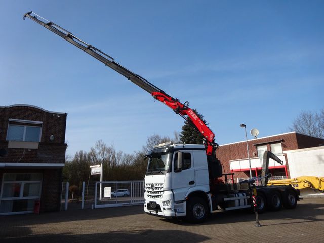 Mercedes-Benz 3248 Fassi Abroller + Fassi F275A Kran 6x2