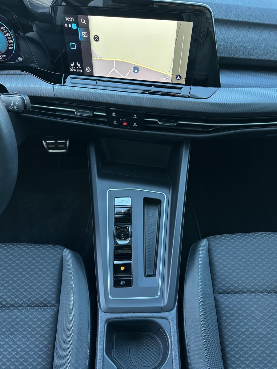 Volkswagen Golf VIII 1.5 eTSI DSG Active NAV+LED+PLA+17ZOLL, миниатюра 11