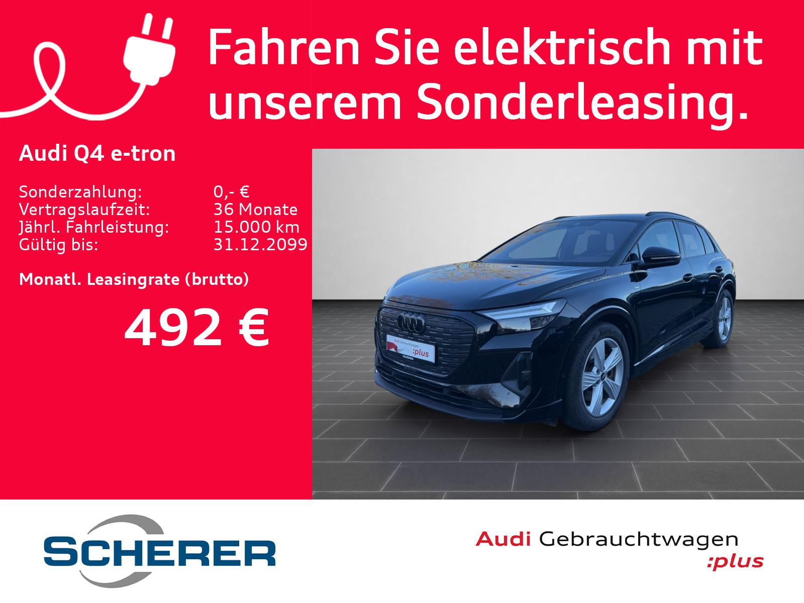 Audi Q4 e-tron 40 S line NAVI KAMERA WÄRMEPUMPE
