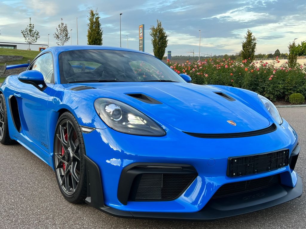 Porsche Cayman GT4 RS Clubsport Sharkblue 39 KM sofort 