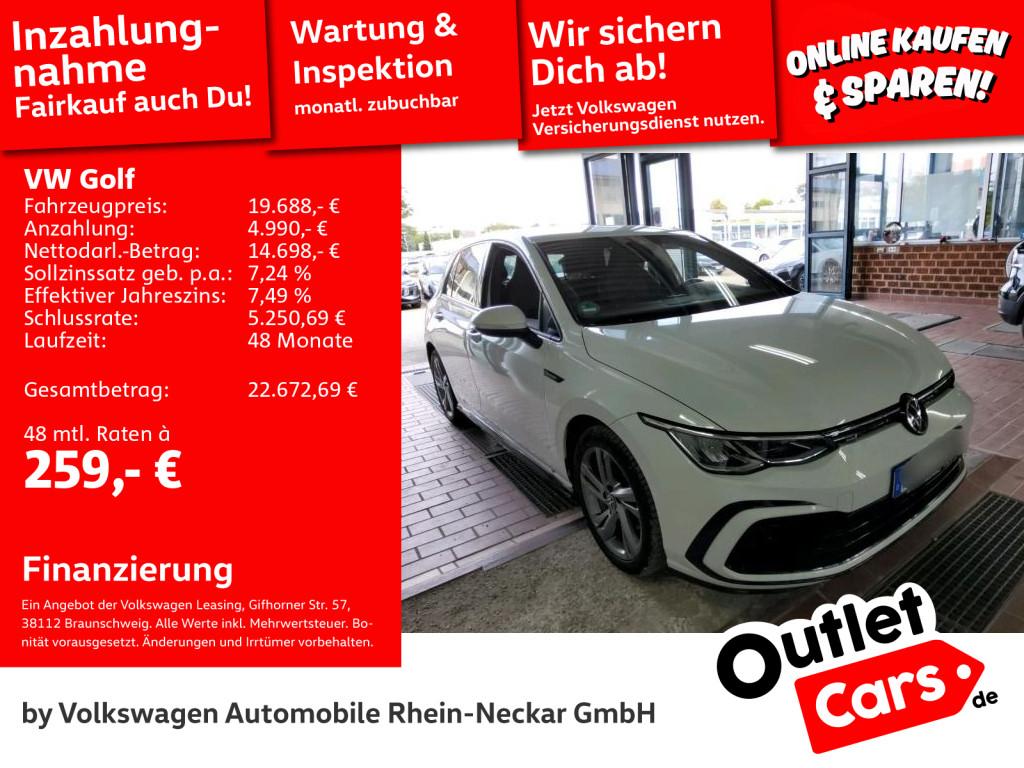 Volkswagen Golf VIII 15 TSI RLine AppConnect Kamera LED 2022