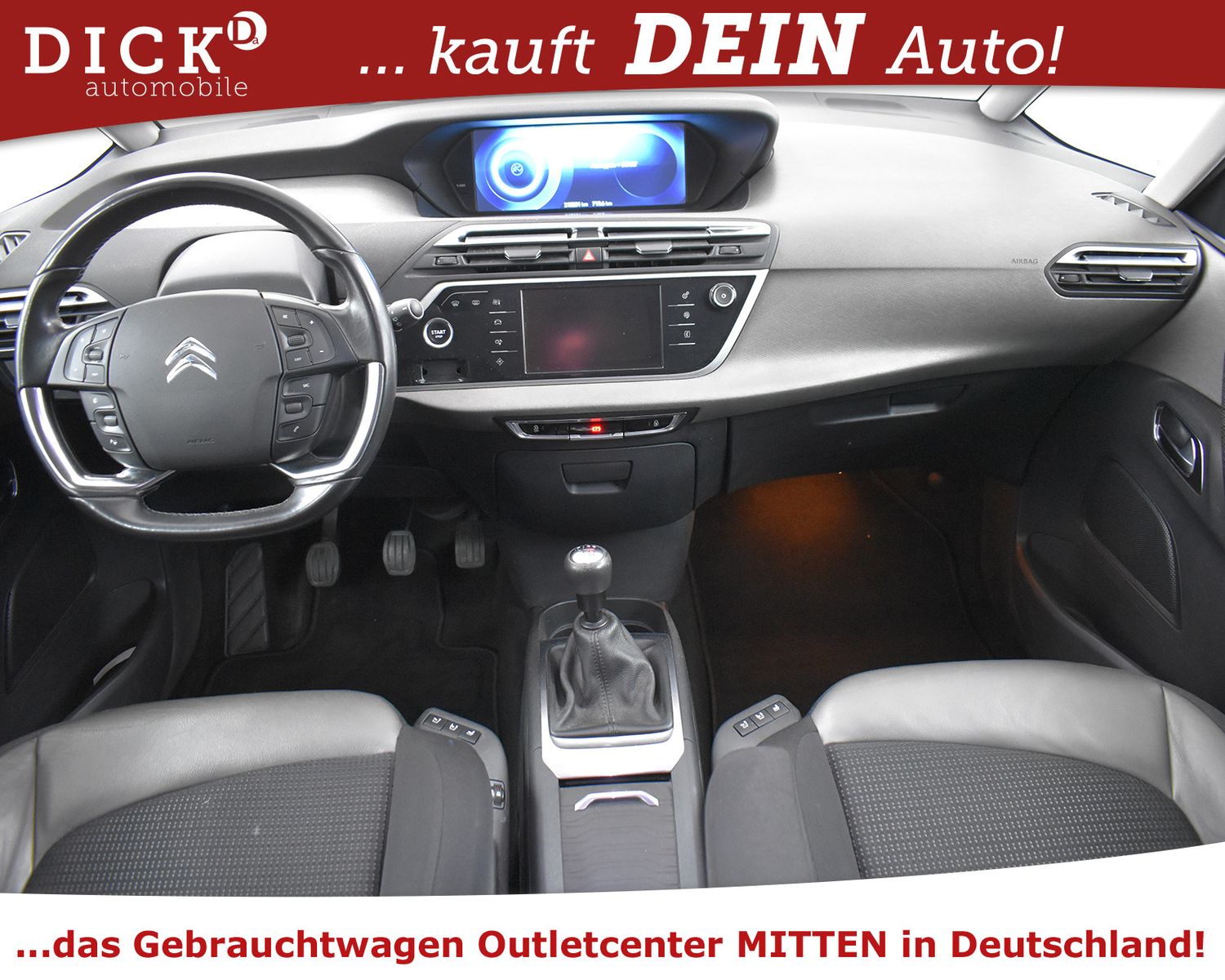 CITROEN Grand C4 Picas/Spacetou 1.6HDi Inten 7SI+KAM+AHK - Image 8