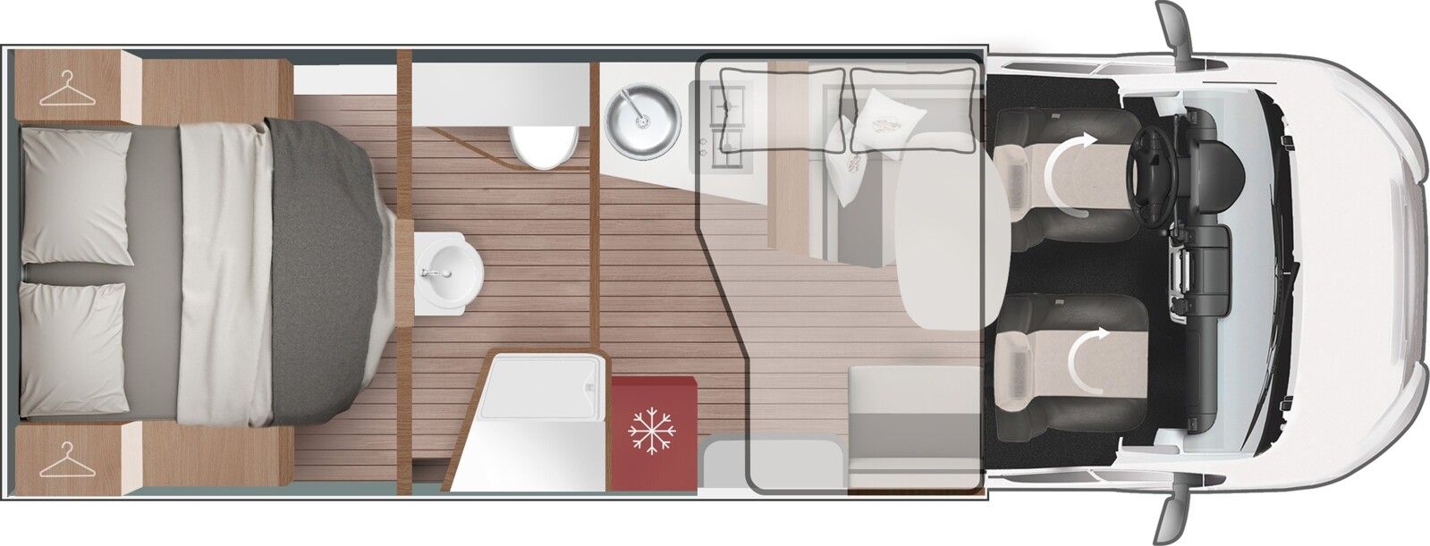 Fahrzeugabbildung Roller Team Kronos 266 TL Ford
