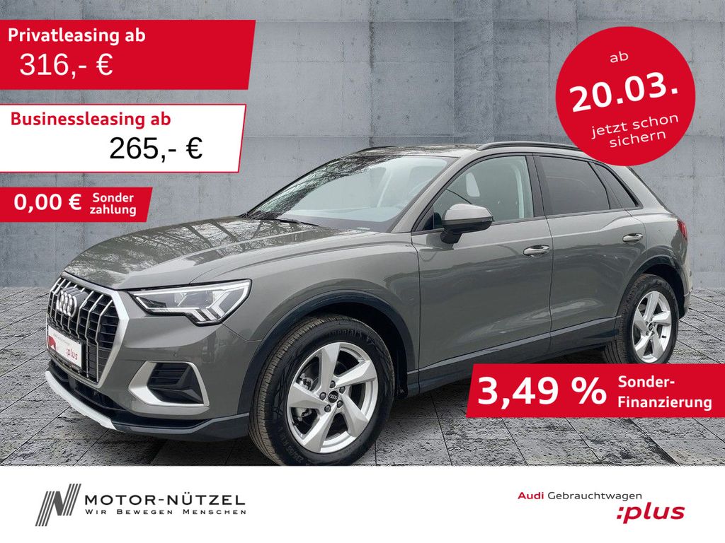 Audi Q3 35 TFSI S-TR ADVANCED LED+NAVI+2xPDC+SHZ+AHK